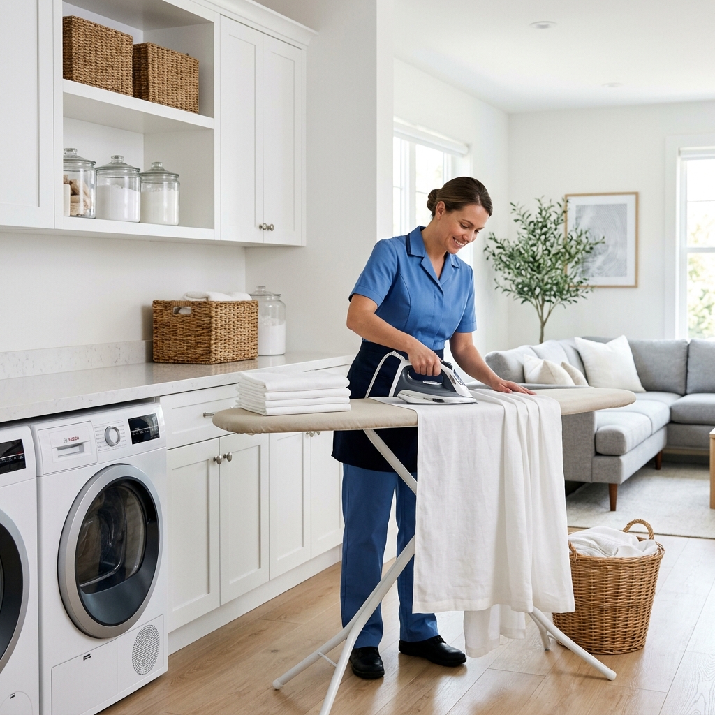 Laundry and Curtain Washing & Ironing